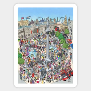 Trafalgar Square Sticker